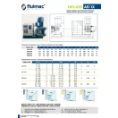 Helios Beépített inverterrel változtatható fordulatszámú, alacsony nyomású perisztaltikus szivattyú (58-1785 l/h, norprene tömlővel)