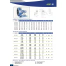 Helios Beépített inverterrel változtatható fordulatszámú, közepes nyomású perisztaltikus szivattyú (588-4116 l/h, natúr gumitömlővel)