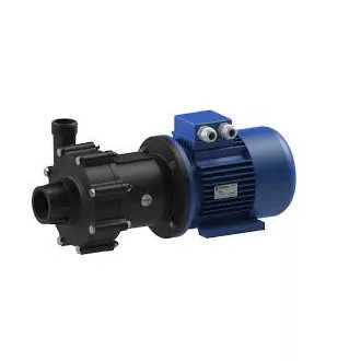   Compass 35 m3/h kapacitású PVDF házas mágneskuplungos vegyi centrifugál szivattyú EPDM, 3 fázis