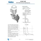 SEKO SPRING MS1 220 l/h kapacitású motoros adagolószivattyú, max. 7 bar nyomással, manuálisan állítható térfogatáram, PP ház, EPDM tömítés