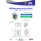 Fluimac Phoenix 35 l/perces műanyagházas teflonmembrános membránszivattyú