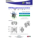 Fluimac Phoenix 100 l/perces műanyagházas membránszivattyú enyhén koptató közeghez