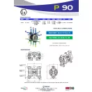 Fluimac Phoenix 100 l/perces műanyagházas teflonmembrános membránszivattyú ATEX Zóna1-be