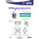 Fluimac Phoenix 120 l/perces alumíniumházas membránszivattyú olajos közeghez