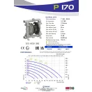 Fluimac Phoenix 170 l/perces rozsdamentes acél házas teflonmembrános membránszivattyú