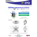 Fluimac Phoenix 170 l/perces rozsdamentes acél házas teflonmembrános membránszivattyú