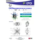 Fluimac Phoenix 170 l/perces rozsdamentes acél teflonmembrános membránszivattyú ATEX Zóna1-be