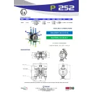 Fluimac Phoenix 250 l/perces rozsdamentes acél teflonmembrános membránszivattyú ATEX Zóna1-be