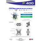 Fluimac Phoenix 380 l/perces alumíniumházas membránszivattyú olajos közeghez