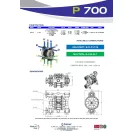 Fluimac Phoenix 700 l/perces alumíniumházas membránszivattyú olajos közeghez