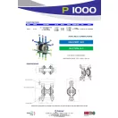Fluimac Phoenix 1000 l/perces műanyagházas teflonmembrános membránszivattyú