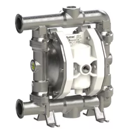   Fluimac Phoenix 120 l/perces rozsdamentes acél élelmiszeripari membránszivattyú