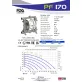   Fluimac Phoenix 170 l/perces rozsdamentes acél élelmiszeripari membránszivattyú