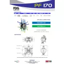 Fluimac Phoenix 170 l/perces rozsdamentes acél élelmiszeripari membránszivattyú