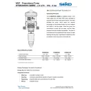 Vízmeghajtású adagoló viton tömítéssel, PP házzal, 3/4", max. 50 l/h adagolt koncentrátum, max. 2% töménységű oldathoz